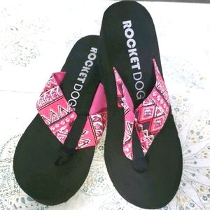 3" heeled Flip Flops